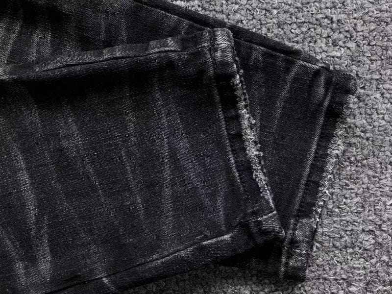 Calça Amiri Black Patch Jeans