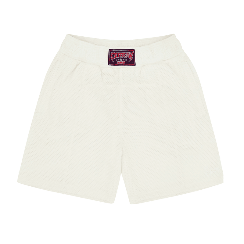 Short Corteiz HMP Mesh Panel White