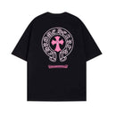 Camiseta Chrome Hearts Pink Cross