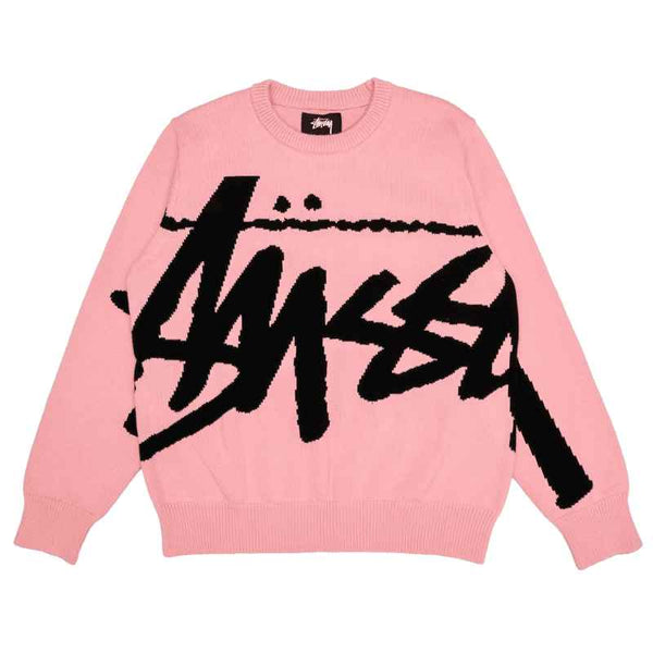 Stussy Stock Sweater Pink