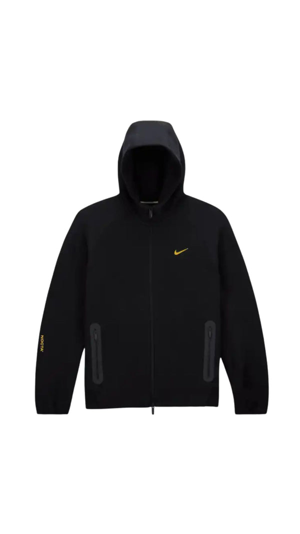 NOCTA x Nike Jaqueta Tech Fleece Full-zip Black University Gold (PRONTA ENTREGA)