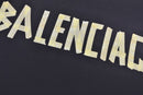 Camiseta Balenciaga Tape Type Preta