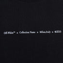 Camiseta Off-White Black Arrow Painted Cotton Jersey