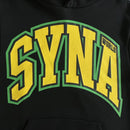 Conjunto Syna World College Logo Preto/Amarelo