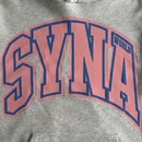 Conjunto Syna World College Logo Cinza/Rosa