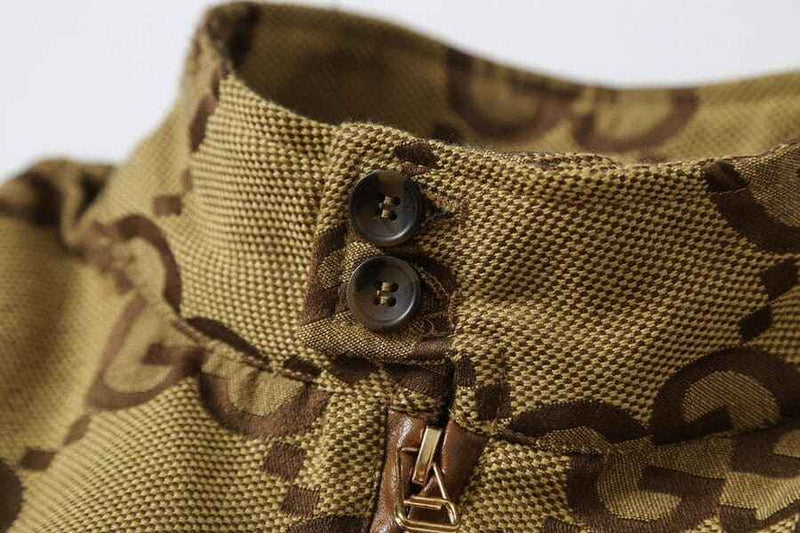 Jaqueta Gucci Jumbo GG Canvas Beige