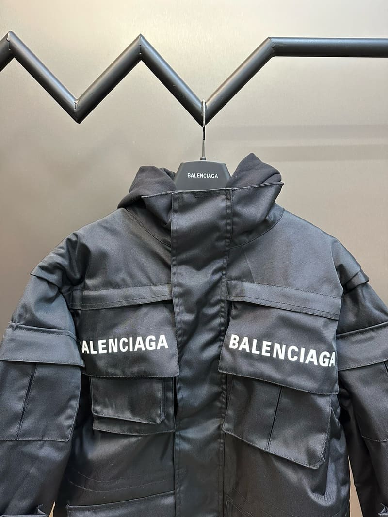 Jaqueta Balenciaga Oversized Parka In Technical