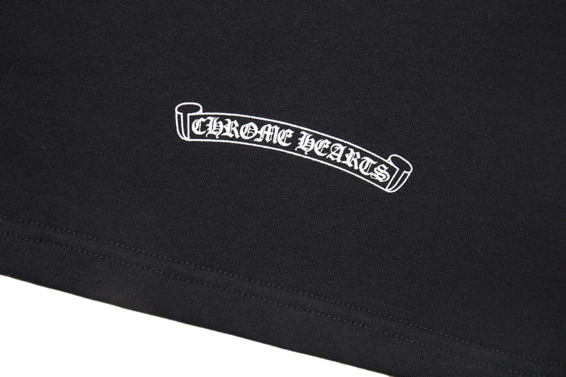 Camiseta Chrome Hearts Cross Colour Preta