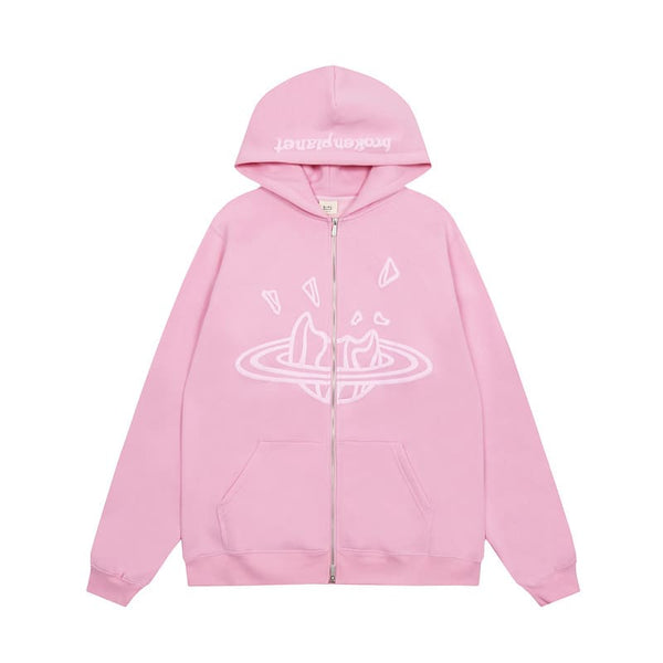 Moletom Broken Planet Candy Pink