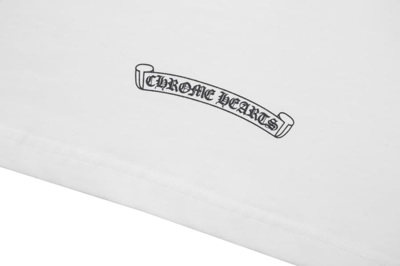 Camiseta Chrome Hearts Cross Colour Branca