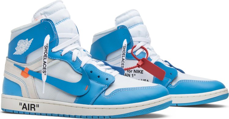 Off-White x Air Jordan 1 Retro High OG 'UNC'