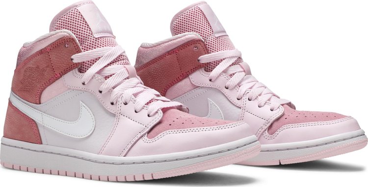 Nike Air Jordan 1 Mid 'Digital Pink'