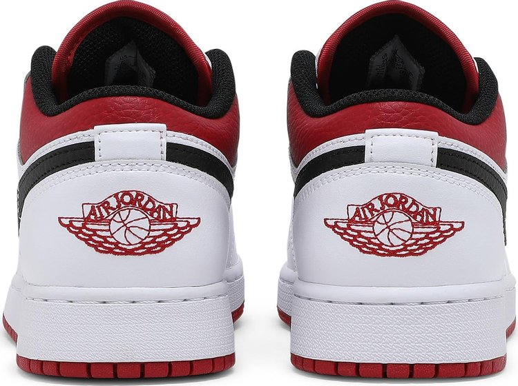 Nike Air Jordan 1 Low GS 'White Gym Red'