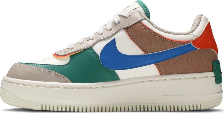 Nike Air Force 1 Shadow 'Sail Signal Blue Green'